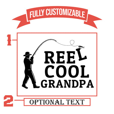 Reel Cool Grandpa Custom Tumbler